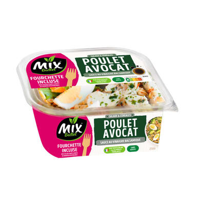 SALADE BOL PLT AVOCAT 250G