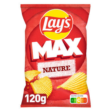 CHIP LAYS MAX NATURE 120G