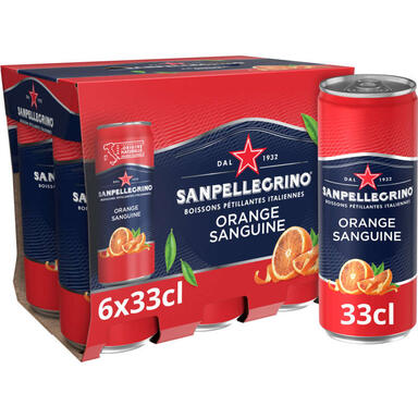 SANPELLEGRINO ARANC.ROSSA 6X33CL