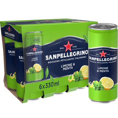 SANPE .LIMON E MENTA 6X33CL