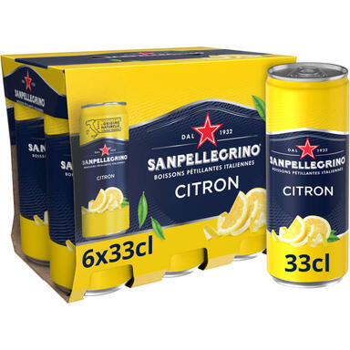 SAN PELLE LIMONATA CITRON 6X33CL