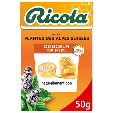 RICOLA SS DOUCEUR DE MIEL 50G