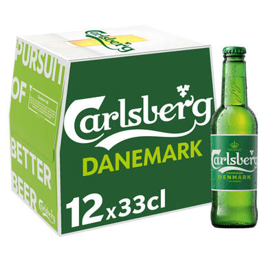 CARLSBERG PILSNER 12X33CL 5D