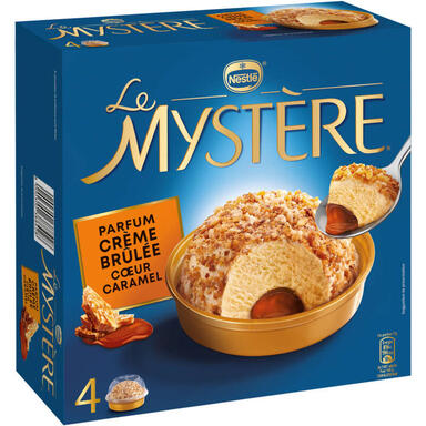 MYSTERE CREME BRULEE X4 308G