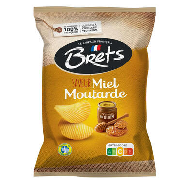 BRETS CHIPS MIEL MOUTARDE 125G