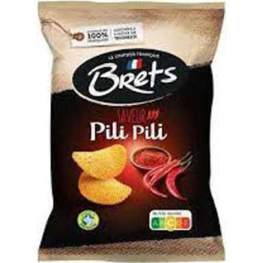 BRETS CHIPS PILI PILI 125G