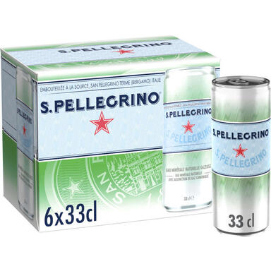S.PELLEGRINO 6X33CL CANETTE