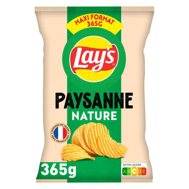 CHIPS LAYS PAYSANNE NAT. 365G