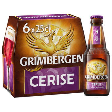 BIERE GRIMBERGEN CERISE 6X25CL 6D
