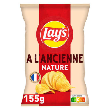 LAYS CHIPS ANCIENNE NAT.155G