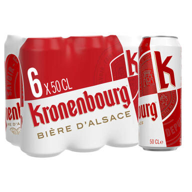 BIERE KRONENBOURG 4D2 6X50CL