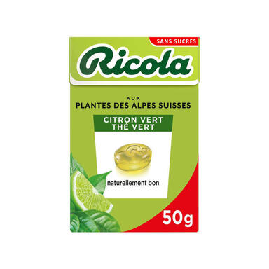 RICOLA SS CIT VERT/THE VERT 50G