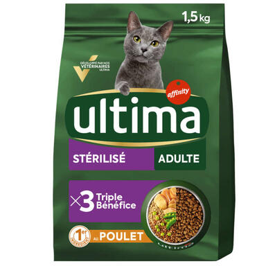 ULTIMA CHAT STERILISE 1,5KG