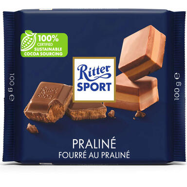 RITTER CHOCO.PRALINE 100G