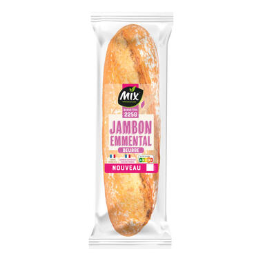 MIX SDW JB EMMENTAL 225G