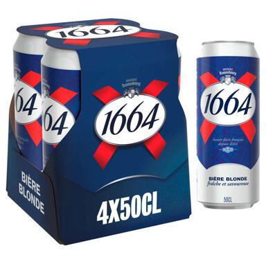 BIERE 1664 5D5 4X50CL BTE