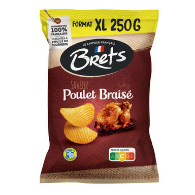 CHIPS BRET PLT BRAIS 250G