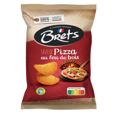 CHIPS CRAQ/PIZZA BRETS 125G