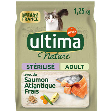 ULTIMA NAT.CHAT STERIL.SAUM. 1.25KG