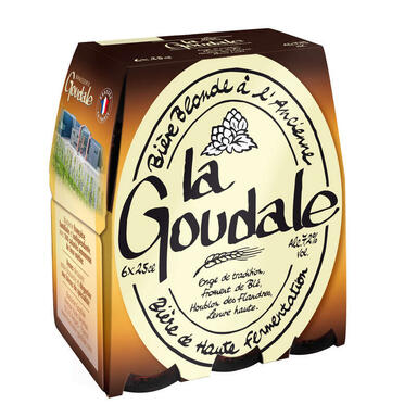 LA GOUDALE BIERE 6X25CL 7D2