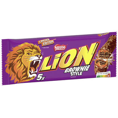 LION BROWNIE 5X30G