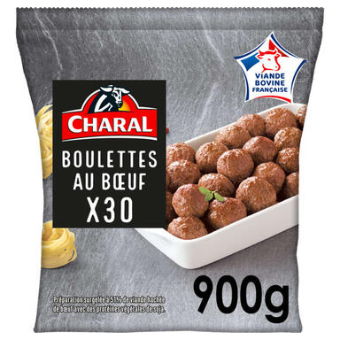 CHARAL BOULETTES BOEUF 30X30G