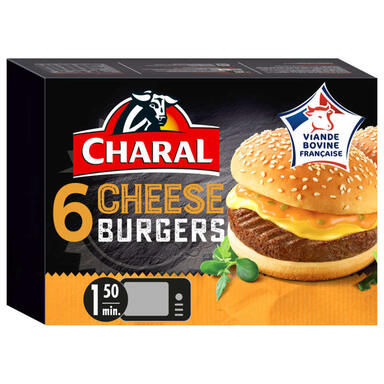 CHARAL CHEESBUR.HUMMM 6X140G