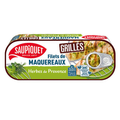 FLT MAQU.GRILL.HERBES SAUPIQUET120G