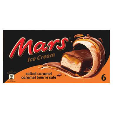 MARS CARAMEL BEURRE SALE X6 224G