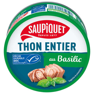 THON ENTIER BASILIC MSC 120G