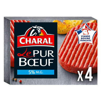 LE PUR BOEUF 5% MG 4X100G