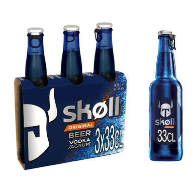 SKOLL TUBORG 3X33CL 6D