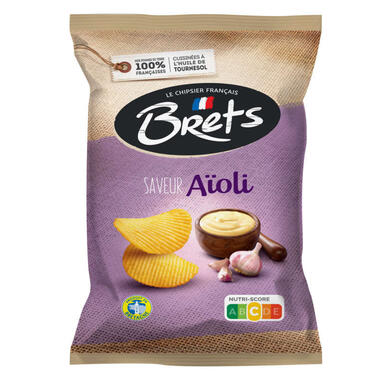 CHIPS BRETS AIOLI 125G