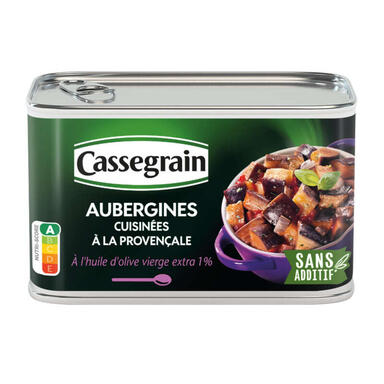 AUBERGINES PROVENCALE CASS 375G