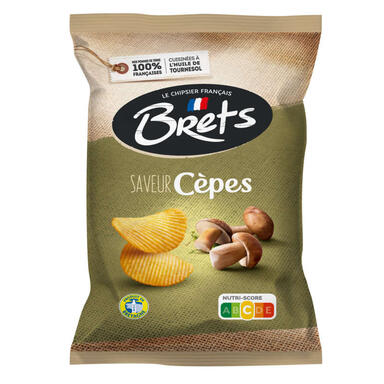 CHIPS BRETS ONDULE CEPES 125G