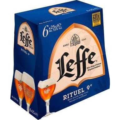 BIÈRE BLONDE RITUEL 9% VOL. LEFFE
