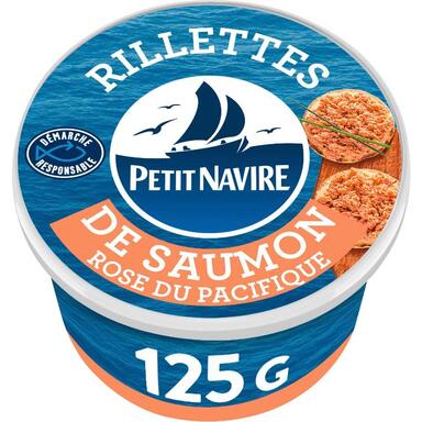 RILLETTES DE SAUMON ROSE DU PACIFIQUE PETIT NAVIRE