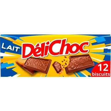 BISCUITS DÉLICHOC CHOCOLAT AU LAIT DELACRE
