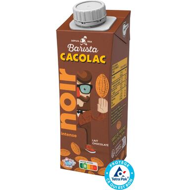 BOISSON AU LAIT ET AU CHOCOLAT NOIR INTENSE BARISTA CACOLAC
