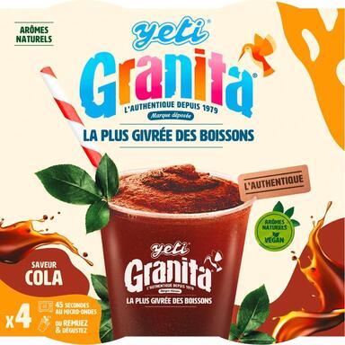 GRANITA SAVEUR COLA YETI