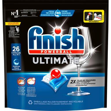 CAPSULES DE LAVE-VAISSELLE POWERBALL ULTIMATE FINISH