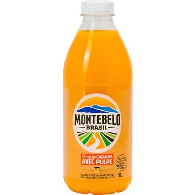 PUR JUS D’ORANGE AVEC PULPE MONTEBELO BRASIL