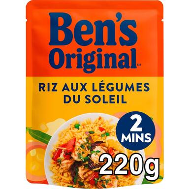 RIZ AUX LÉGUMES DU SOLEIL BEN’S ORIGINAL