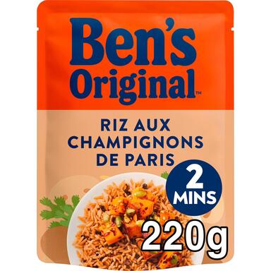 RIZ AUX CHAMPIGNONS DE PARIS BEN’S ORIGINAL