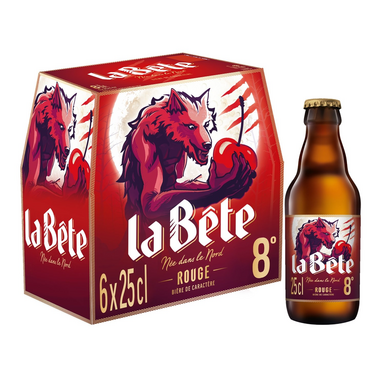 LA BETE ROUGE 6 X 25 CL 8D