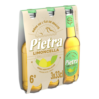 PIETRA BIERE LIMONC 6D 3X33CL