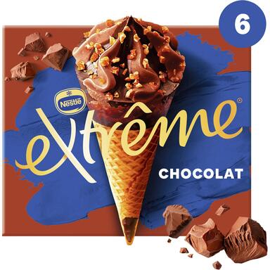 CÔNES GLACÉS CHOCOLAT EXTRÊME NESTLÉ
